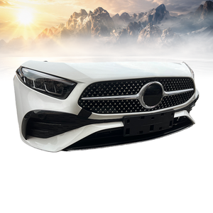 Ensemble de pare-chocs avant d'origine d'occasion pour <span class=keywords><strong>Mercedes</strong></span>-Benz Classe A W177 AMG A200 A250 - Fixation par vis avec garantie d'un an - Product Image 1