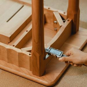 Juego de Silla y Escritorio Nórdico de Madera Maciza Jimei de 90 cm, 110 cm y 130 cm con Cajón, Muebles de Estudio - Product Image 4