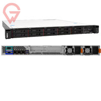 Serveur en rack ThinkSystem SR250 V3 Intel DDR5 128 Go 5600 MHz 6300 processeurs SAS SATA SSD PCIe RAID Alimentation 800 W pour