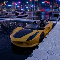 OEM ODM Moto Acuática Inteligente Personalizable, Jet Ski, Bote Eléctrico de Baja Velocidad para Parques Acuáticos Comerciales y Clubes Náuticos