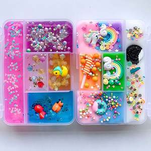 Nueva gran oferta Soft Slime Clear Colorful Crystal Slime Perfumado Stress Relief Slime - Product Image 2