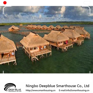 Deepblue Smart house EU/USA/NZ/AU Standard Überwasser Fertighaus Leicht stahl konstruktion Haus Holz bungalow Luxus Resort Hotel - Product Image 3