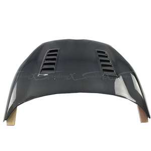 CAPOT MOTEUR EN FIBRE DE CARBONE DE STYLE <span class=keywords><strong>ST</strong></span> RS PERSONNALISÉ, kit carrosserie pour <span class=keywords><strong>FORD</strong></span> <span class=keywords><strong>FIESTA</strong></span> MK6 2009-2012 - Product Image 2