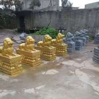Moule en plastique ABS haute précision pour statue de lion, décoration de jardin, moules en béton 3D, utilisation extérieure, marque Reazone, modèle avec service de 3 ans