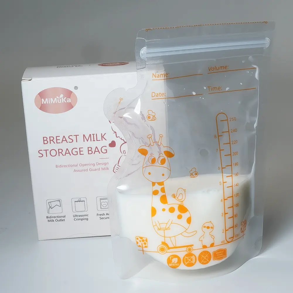 Borstkolf zakjes lưu trữ sữa cho bé 250 ml Túi lưu trữ sữa mẹ