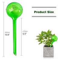 Globes d'arrosage automatiques en PVC pour plantes, dispositif d'irrigation automatique pour fleurs, bulbes d'eau en plastique pour usage intérieur/extérieur