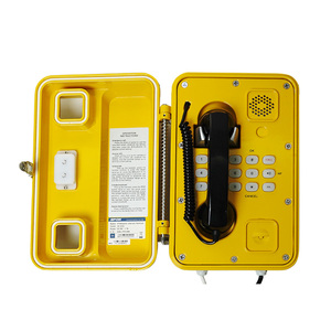 Téléphone <span class=keywords><strong>filaire</strong></span> d'urgence extérieur résistant aux intempéries, alimenté par PoE, <span class=keywords><strong>avec</strong></span> récepteur à suppression de bruit - Product Image 2