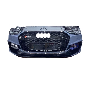 ชุดตัวถังพลาสติก ABS สำหรับ RS4รถ <span class=keywords><strong>Audi</strong></span> ติดตั้งง่ายสไตล์ RS กันชนหน้าเพื่อความปลอดภัยอัพเกรดไฟเบรกด้านข้าง - Product Image 2