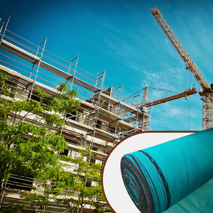 Lưới chống giàn giáo lưới toolstation lưới màu xanh 4m rộng tarpaflex Trắng giàn giáo lưới để bán trong thương mại - Product Image 2