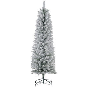 Sapin de Noël artificiel de haute qualité de 1,5 m, écologique, avec base en métal, pour décoration extérieure des fêtes - Product Image 4