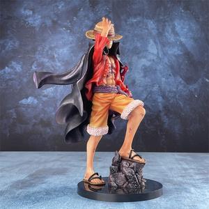 Figurine d'action XRH Anime 24,5 cm, Quatre Empereurs, One Piece, Monkey D. Luffy, jouet <span class=keywords><strong>de</strong></span> dessin animé, modè<span class=keywords><strong>le</strong></span> <span class=keywords><strong>de</strong></span> collection en PVC, original du Japon - Product Image 2