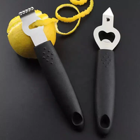 Roestvrijstalen Fruit Citroen Oranje Citrus Zester Rasp Grepen Peeling Tool Fruit Groente Schillers Mes Keukengereedschap Gadgets