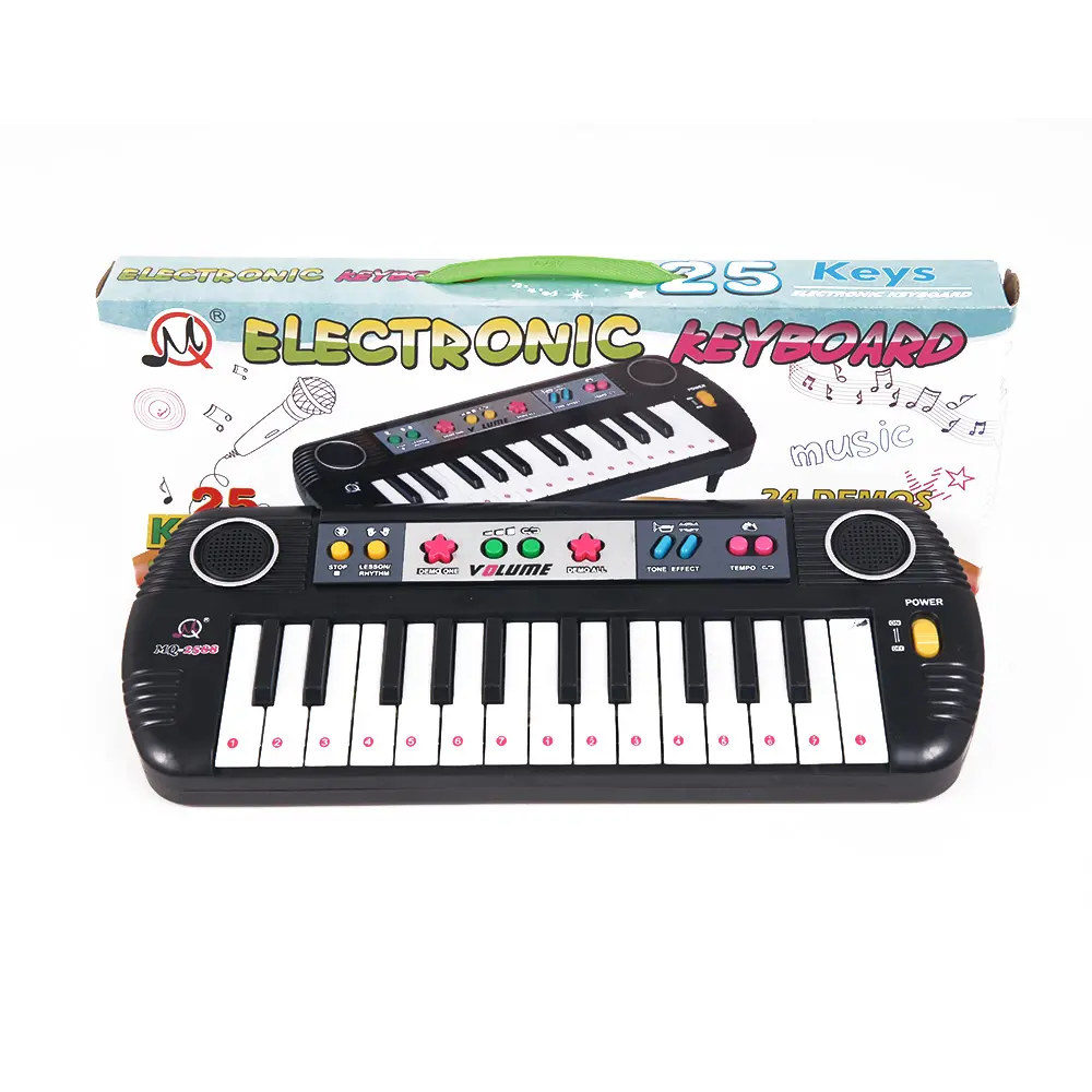Top Sale Kids Children Educational Musical Instruments 25 Key Electric Piano Keyboard