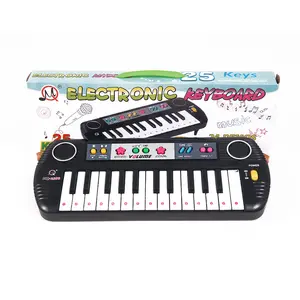 Top Verkoop Kinderen Educatieve Muziekinstrumenten 25 Toetsen Elektrische Piano Keyboard