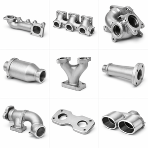 Convertitori Catalitici in Acciaio Inossidabile su Misura con Processi <span class=keywords><strong>di</strong></span> Fusione <span class=keywords><strong>di</strong></span> Precisione e Lavorazione CNC, Tolleranza 0,1mm-0,5mm - Product Image 2