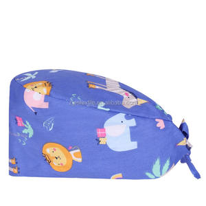 Gorros quirúrgicos unisex <span class=keywords><strong>de</strong></span> enfermera grandes con forro <span class=keywords><strong>de</strong></span> <span class=keywords><strong>plomo</strong></span> <span class=keywords><strong>de</strong></span> Halloween - Product Image 3