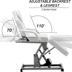 Modern Portable Folding Beauty <strong>Chair</strong> Electric Massage Bed Made of Synthetic Leather Home Hairdressing Beauty Therapy Wholesale - Product Image 5