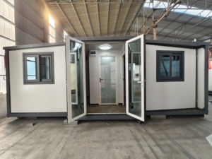 Casa Prefabricada Móvil de Alta Calidad de 10 pies, 20 pies y 40 pies, Casa Contenedor Plegable y Expandible de Lujo de 3 y 4 Dormitorios en <span class=keywords><strong>Venta</strong></span> para Uso como Apartamento - Product Image 4