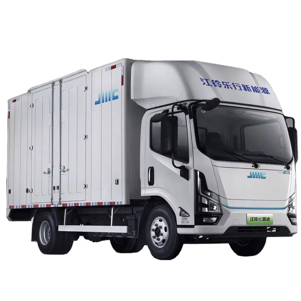 JMC E Luda elektrikli 86kwh hafif kamyon yeni enerji ticari araç Mini kullanılan Van ticari araç