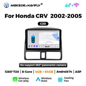MEKEDE & NAVIFLY <span class=keywords><strong>X</strong></span> SERIES Android Car GPS Navigation 1280*720 Resolution Car-play para Honda <span class=keywords><strong>CRV</strong></span> 2002-2005 - Product Image 4