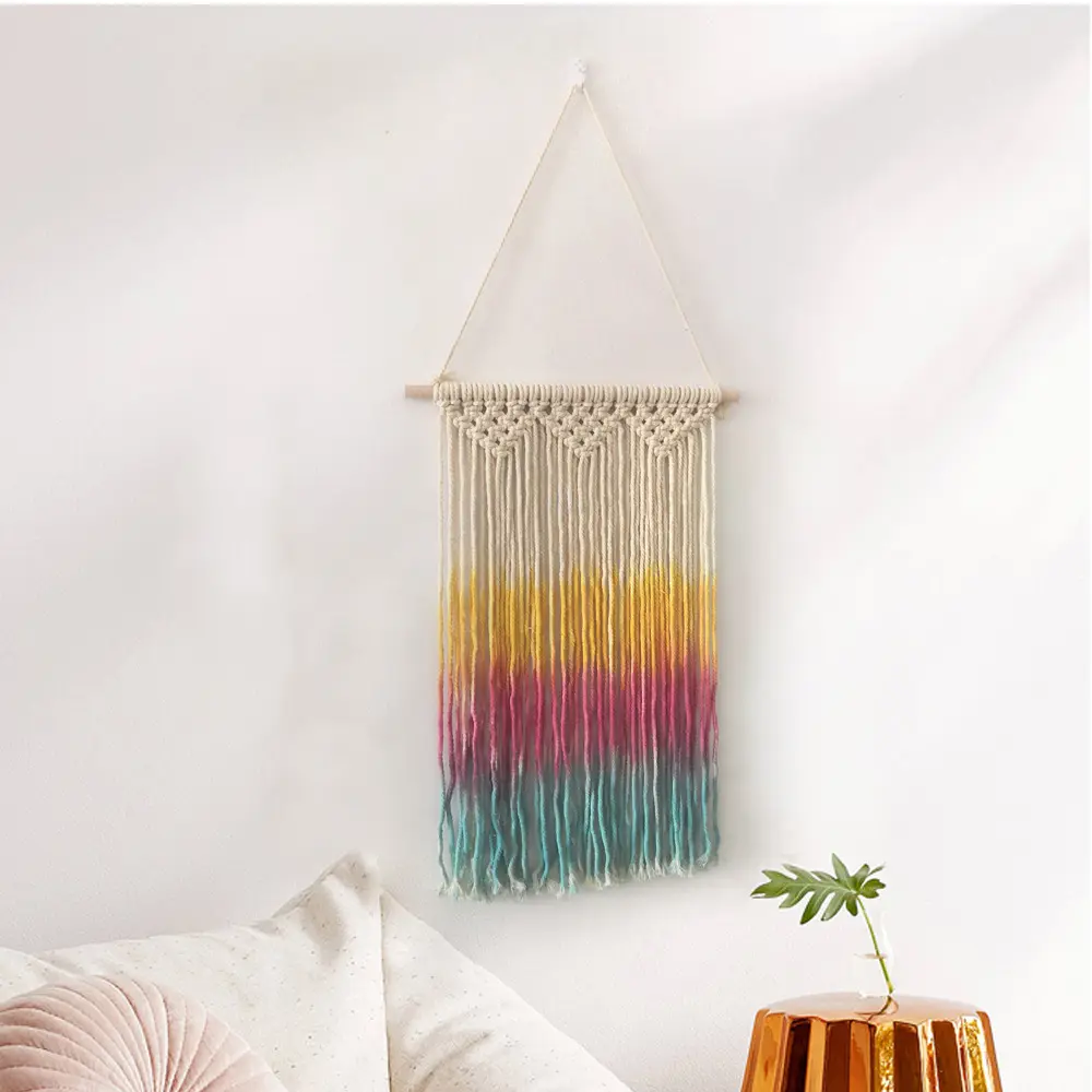 Handgemachtes Produkt Home Wand dekoration Böhmische Baumwolle Tapisserie Wandbehänge