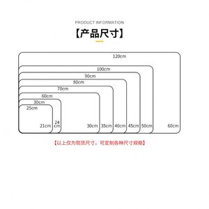 HR Stocked Rectangular Soft <b>Desk</b> <b>Pad</b> Practical PU Leather Table Cover Waterproof Computer Laptop Mat with Multi Sizes - Product Image 4