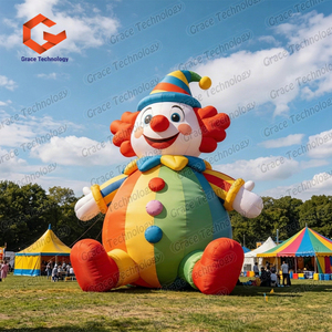 Modèles de clowns gonflables mignons pour décorations de festivals, <span class=keywords><strong>ballon</strong></span> clown gonflable - Product Image 4