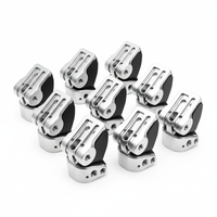 Coque d'articulation de genou de robot en alliage d'aluminium usinée CNC de haute précision pour la robotique quadrupède et les systèmes d'automatisation industrielle