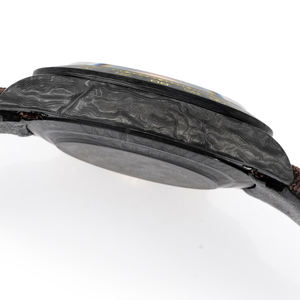 Reloj Mecánico Cronógrafo de Fibra de Carbono de Lujo para Hombre, Reloj de Carreras Personalizado Ligero con Correa de Nailon Blanca - Product Image 5