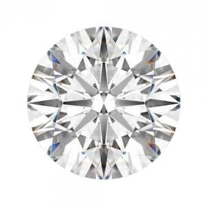 Diamante de cuarzo azul sintético 1,13 Cts D Color VS1 6,72-6,74*4,08mm redondo IGI certificado laboratorio creado Tipo 2 piedras preciosas sueltas - Product Image 1