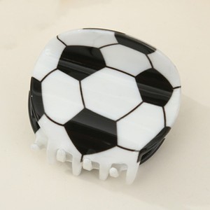 Cynya Acetato Pinzas para el cabello Nuevo Fútbol <span class=keywords><strong>Voleibol</strong></span> Tiburón Tenis Pinzas para el cabello Accesorios Tamaño <span class=keywords><strong>de</strong></span> 5cm - Product Image 3