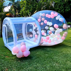 Wholesale outdoor commercial large <b>inflatable</b> bubble tent clear balloon dome <b>house</b> for kids party - Product Image 1