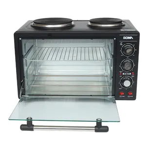 Mini horno eléctrico multifuncional para el hogar, máquina de hornear eléctrica de 35L para pan