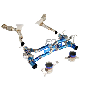 Sistema de Escape Catback para Lamborghini LP700, Difusor <span class=keywords><strong>SVJ</strong></span> Modificado, Silenciador de Titanio, Modificación de Rendimiento para Autos de Carreras - Product Image 3
