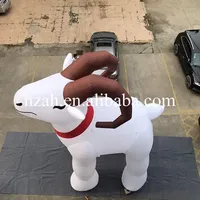 Marionnette gonflable de chèvre pour la décoration de fête de Noël Gonflables de Noël