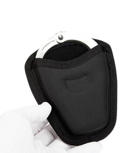 Durable and Compact Polyester High Pressure 5-Slot Handcuffs Bag with Secure Snap Closure Waterproof Duty <b>Belt</b> Holder - Product Image 6