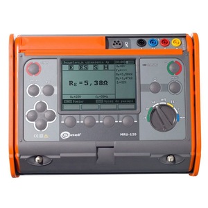 Sonelmru-120, Medidor de Resistencia de Puesta a Tierra de Alta Precisión Profesional, Instrumento de Medición y Análisis para la Industria Eléctrica, MRU-120 - Product Image 1