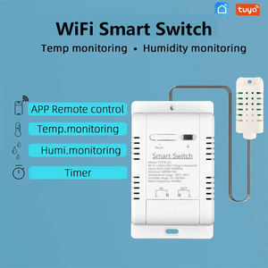TY-TDQ-16A-220v Tuya WiFi Interrupteur de température et d'humidité, contrôleur de capteur de température et d'humidité 16A/20A avec surveillance des données de puissance - Product Image 4