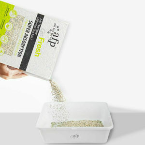 AFP Wholesale Nouvelle arrivée 5-en-1 Litière pour chat Tofu Bentonite forte et agglomérante Sable pour chat mélangé Premium 6L Litière pour chaton Sable pour chats - Product Image 1