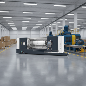 เครื่องกลึงซีเอ็นซีแบบเตียงเอียง <span class=keywords><strong>KAWAMURA</strong></span> รุ่น BL-S500H ซีรีส์ สำหรับงานหนัก แกนหมุนเดี่ยว 3 แกน ควบคุมด้วยระบบคอมพิวเตอร์ - Product Image 1