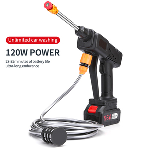 Pistola <span class=keywords><strong>de</strong></span> Lavado Portátil Inalámbrica Mini <span class=keywords><strong>de</strong></span> 96 Voltios, Lavadora <span class=keywords><strong>de</strong></span> Autos <span class=keywords><strong>de</strong></span> Alta Presión con Dos Baterías, Precio Más Bajo al por Mayor - Product Image 5