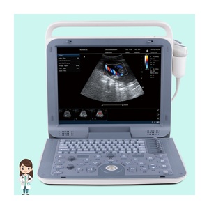 Ecógrafo Portátil P60 de 15 Pulgadas, <span class=keywords><strong>Doppler</strong></span> Color 3D/4D, con Sonda Convexa Electrónica Integrada para Ecocardiografía Cardíaca - Product Image 1