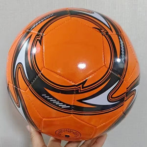 Ballons de football de qualité supérieure, imperméables et en PU souple, taille 5, Champion League, originaux, avec logo personnalisé, thermocollés. - Product Image 2