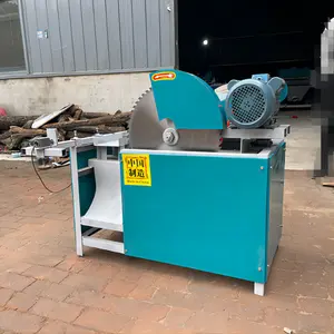 Automatic Firewood Sawing Machine Log Cutting Saw Electric Small Desktop Household Wood Factory Cutting Machine