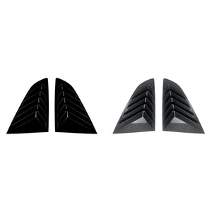 Bmw 2 Series F44 Rear Quarter <b>Window</b> Louver Carbon Fiber Texture <b>Decal</b> Exterior Modification 33x28cm Adhesive Fitment - Product Image 4