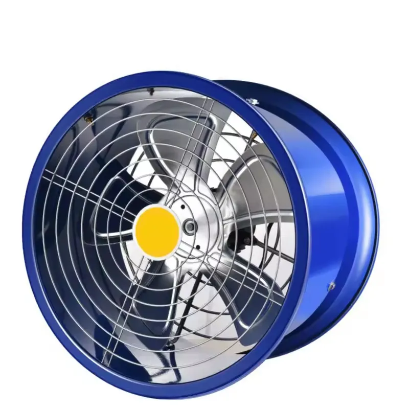 New design high quality safety dc cooling blower air circulation fan battery power fan for chicken house husbandry poultry farms