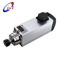 Moteur de broche MTC refroidi par air de 4,5 kW avec pince ER32 sans bride pour usinage CNC JGF60-18Z/4.5
