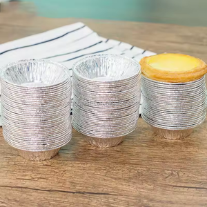 Usines de haute qualité à des <span class=keywords><strong>prix</strong></span> abordables, ventes directes de tartes aux œufs, moules en aluminium pour tartes aux œufs de différentes tailles - Product Image 1