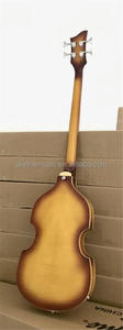 Guitare Basse Électrique Grote Haute Qualité Érable Flammé, Forme <span class=keywords><strong>Violon</strong></span> pour <span class=keywords><strong>Gaucher</strong></span>, Guitares Électriques - Product Image 5