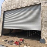 Grandes soldes Portes industrielles personnalisées à volets roulants de style moderne Portes de garage commerciales antivol en aluminium pour entrepôts